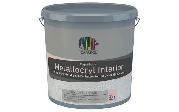 Metallocryl Interior – Vopsea decorativă pentru interior, cu efect metalizat, 1.25 l – CD METALLOCRYL VENATO 30 MET