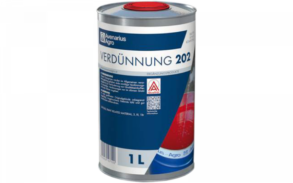 Verdunnung 202 – Solvent pentru vopsea de piscine, 1 l