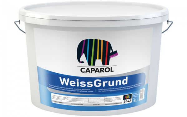 WeissGrund – Grund fin pigmentat, 1 l – Alb