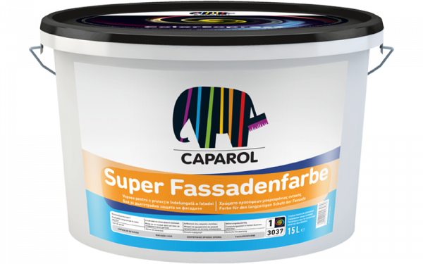 Super Fassadenfarbe – Vopsea lavabilă pentru fațade pastel, 2.5 l – 3D-SYSTEM GRANIT 60