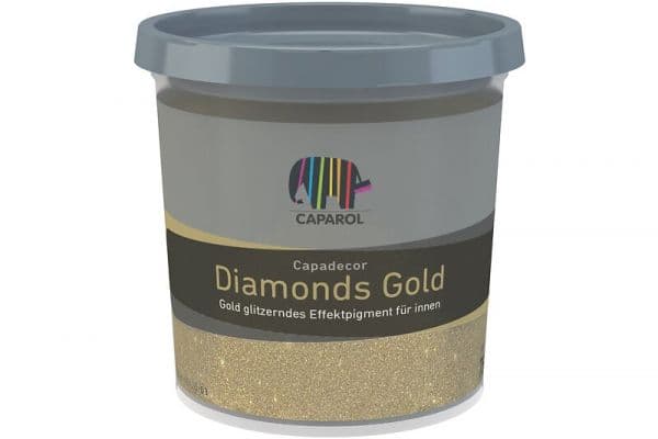Diamonds Gold – Pigment cu efect stralucitor auriu, pentru interior, 75 g – GOLD